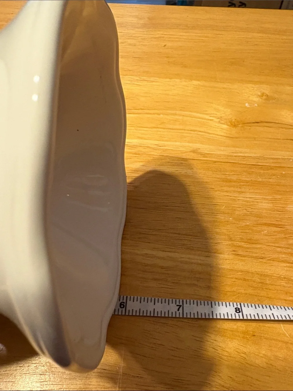 PartyLite White Ceramic Heart Cut-Out Wax Warmer